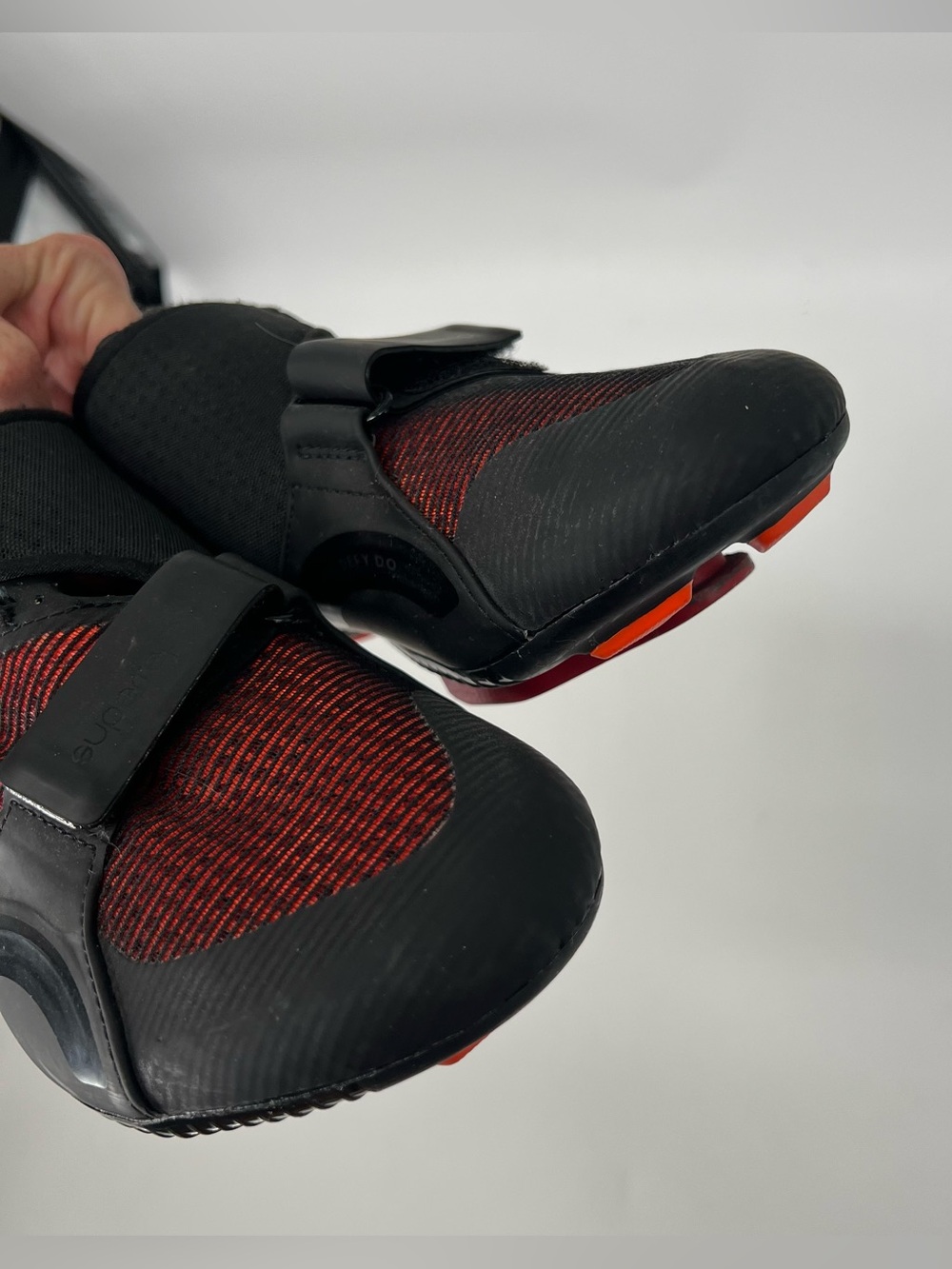 Nike SuperRep Cycle Shoes Black/Red Indoor Cycling Lightweight Strap Wmn's Sz 9 - Picture 11 of 11